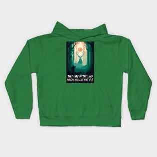 take care of the land Kids Hoodie